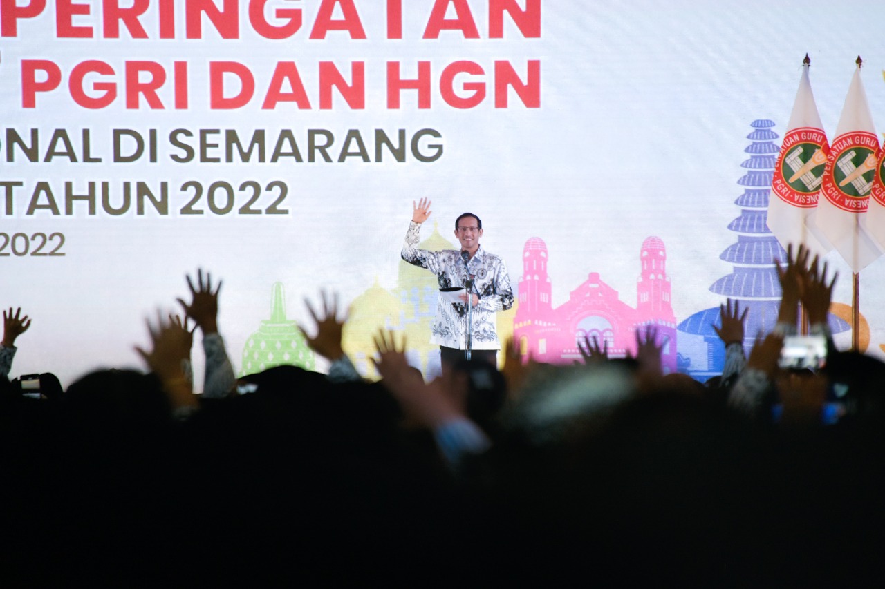 Momen HGN 2022 Tandai Sinergi Gotong Royong Transformasi Guru Indonesia